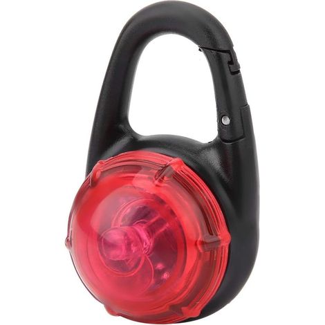 Pendentif Lumineux LED pour Chien avec Clip d'avertissement LED Clignotant sécurité remorque pour Chien Camping randonnée Promenade(Rouge)-Fei Yu (1/5)