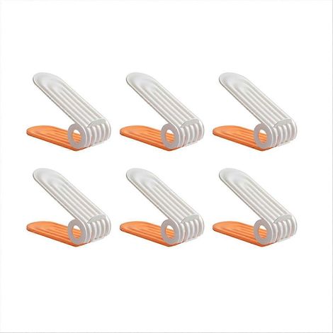Platzsparendes Schuhregal, stapelbarer Schuhorganizer (1/5)