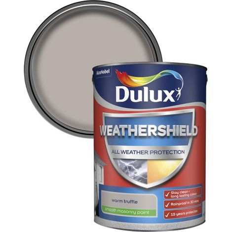 Dulux All Weather Protection Smooth Masonry - 5L - Warm Truffle
