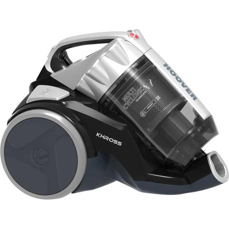 Hoover Khross KS31PAR 011 Aspirapolvere a Traino, Senza Sacco, Multi Ciclonico, Spazzola Parquet, Filtro Hepa, 550W, 1.8 Litri, Nero (1/5)