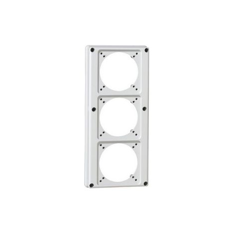 Plastron P17 280x125mm pour 3 prises 16A pour un coffret P17 LEGRAND 057714 (1/2)