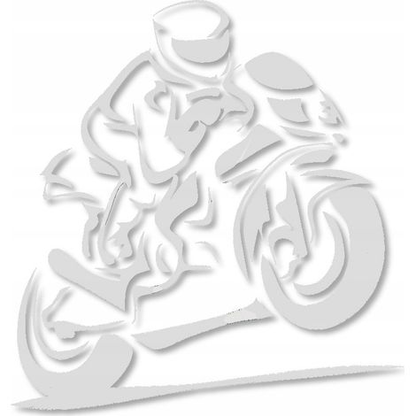 Adesivo per moto SPEAKER per auto, bianco (1/3)
