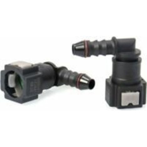 Raccords de conduite de carburant, raccord rapide à 90°, raccord en plastique, diamètre intérieur 7,89 mm, de marque DEBUNS (1/2)