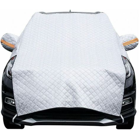 Car Windshield Cover Winter Windshield Cover Foldable Protection Universal Windshield Protector for Car Anti Frost, Snow, Ice, Rain and Sun (1/5)