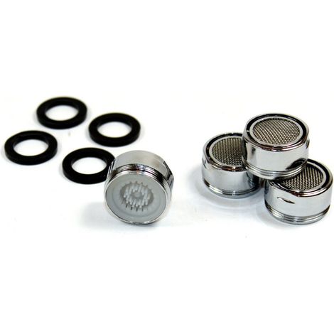 TrAdE Shop Traesio - Set 12 Pezzi Filtri Filtrini Acqua Filettatura Guarnizione Aeratore Rompigetto -
