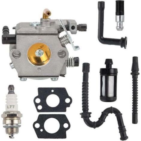 Carburador compatible con Stihl 024 026, XU, MS260 240 024AV 024S Walbro WT-194 Carb HU HS -136A - (1/4)