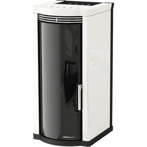 Stufa a Pellet Elegance Moretti Design 10 kW: Efficienza e Stile per la Casa