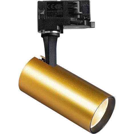 Proiettore Fox On-Off Alluminio-Materie Plastiche Ottone Led 8W 3000K Luce Calda (1/2)