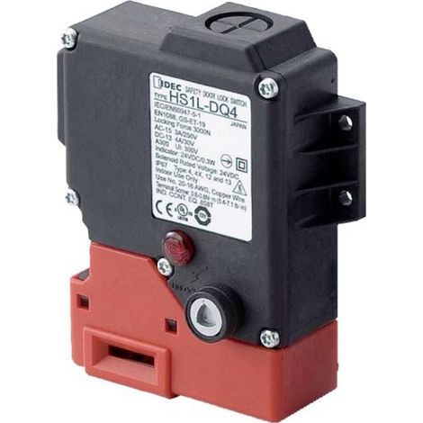 Idec HS1L-DQ44KMSR-R HS1L-DQ44KMSR-R Sicherheitsschalter 250 V, 125 V, 30 V 10 A Federkraftverriege (1/2)