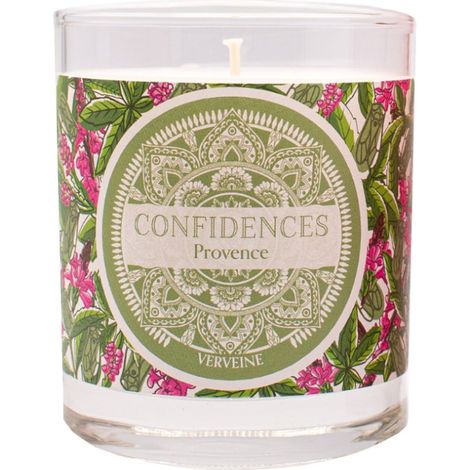 Bougie parfumée verveine fabriquée en provence 180 g (1/3)