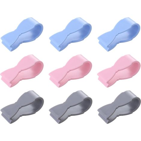 Bettdeckenclips PP 18 Stück 3 en pour sécurité Fixierung Nadeln Rutschfest et Belastbar bis 20 Kg (1/5)