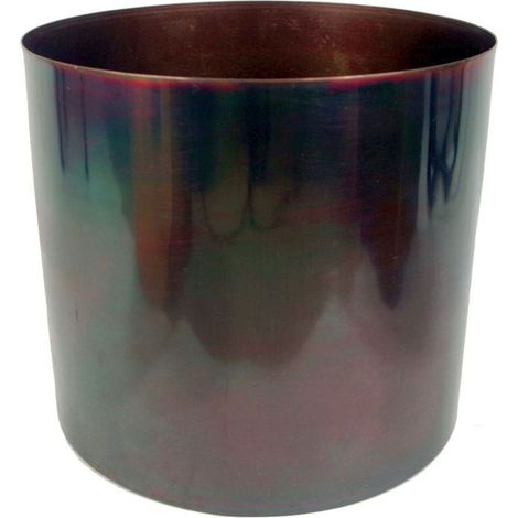 18cm Leaf Modern Metal Planter