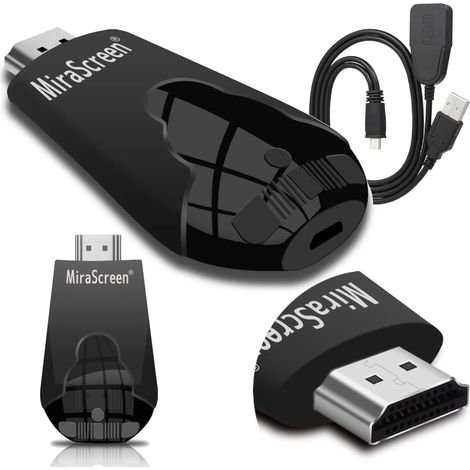 MiraScreen K4 nero 2.4GHz AirPlay MiraCast dlna (1/5)