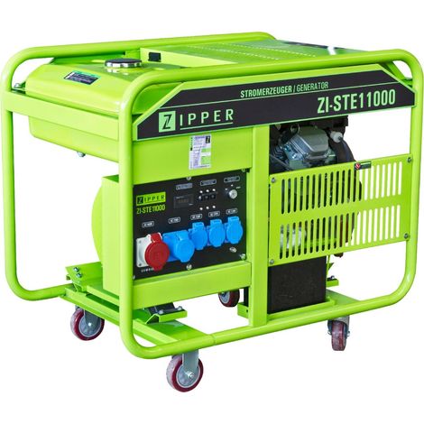 Zipper Stromerzeuger ZI-STE11000 14500 W Benzin Stromerzeuger