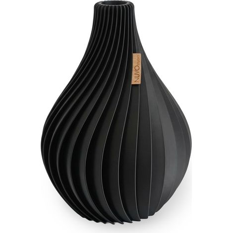 Vase Ventura - 25 cm - Vase moderne pour fleurs séchées et fleurs fraîches - Design scandinave - Imperméable - Durable (1/5)