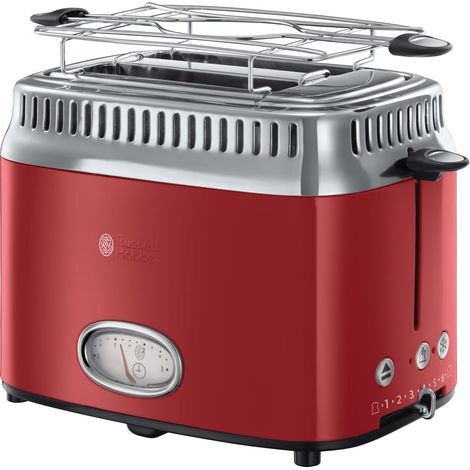 Tostapane Russell Hobbs 21680-56 Retro Ribbon Red 1300 W (1/5)