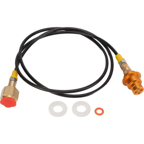 adaptateur pour bouteille de CO2 de 60 pouces en laiton ABS