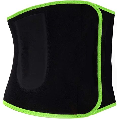 Ceinture De Sudation - En Néoprène Sans Latex - Pour Fitness Et Musculation - Soutien Lombaire - Taille Unique