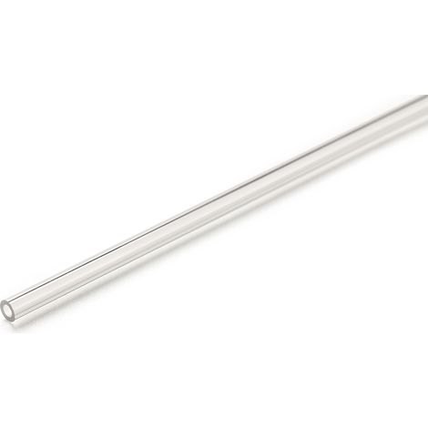 Rs Pro – Tube acrylique incolore rond 13mm x 10mm – Longueur 1m – Densité 1.18 g/cm³ – Absorption d'eau 0% – Température max +70°C