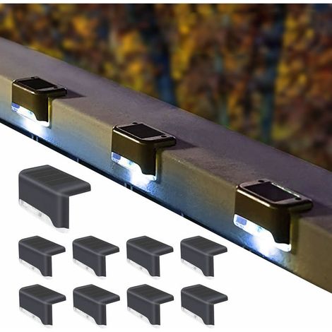 Éclairage extérieur solaire professionnel sans fil (8 pièces) Noir-Online Store (1/4)
