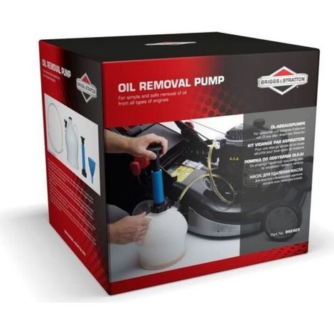 Kit Vidange Par Aspiration - Réservoir 4 L - Pompe À Vide - Pour Moteurs Thermiques - 1 Pièce