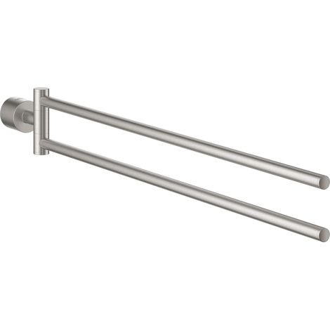 Support de serviettes Atrio 403083 à 2 bras en super acier (1/3)