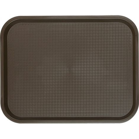Plateau rectangulaire brun 35 x 27cm - Caterchef