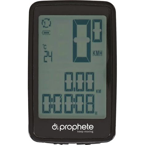 Compteur de vélo sans fil Prophete 0519 avec 14 fonctions (1/5)