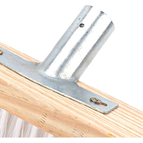 Bodenbürstenkopf mit Nylonborsten, langlebiger Scheuerbürstenkopf als Ersatz für Treppenstufen und Terrassenfliesen, 20 cm / 7,9 Zoll lang (1/5)