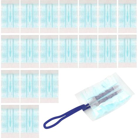 20 PCS Plumeaux Duster Recharge Plumeau Anti Poussière Plumeau Poussiere pour Nettoyer La Poussière, La Saleté, Les Poils d'animaux, Attrape Poussi (1/5)