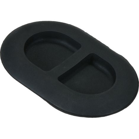 GARRYFIZH Lot de 4 bouchons de vidange de plancher noirs, petits bouchons en caoutchouc pour carrosserie arrière, adaptés aux Wrangler JK JL