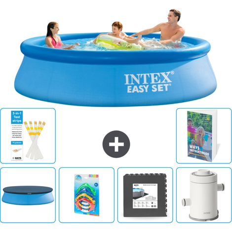 Easy Set Pool Rund - 305x76 cm - 7-teilig S143