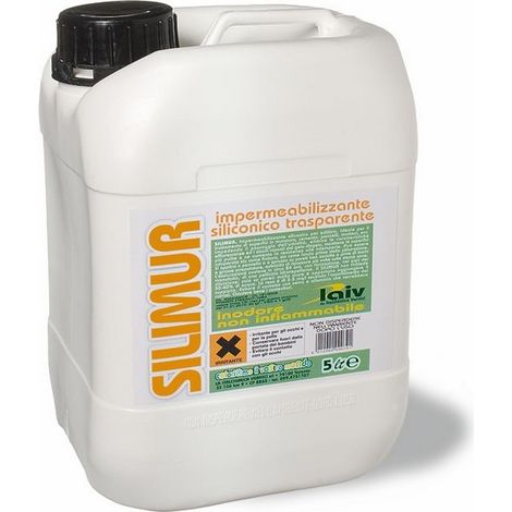 Impermeabilizzante ad Acqua Silimur Laiv 5 Lt. Colore Trasparente (1/2)