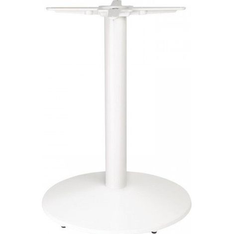 Pied de Table en Fonte Bolero Blanc – Élégance et Stabilité pour Vos Espaces de Restauration (1/5)