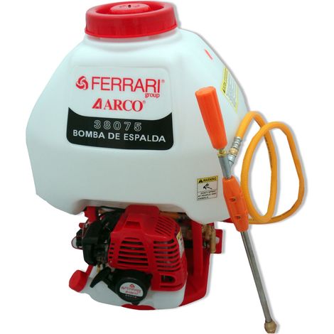 Pompa irroratrice a spalla ferrari 38075 a scoppio 25l + guanto in omaggio