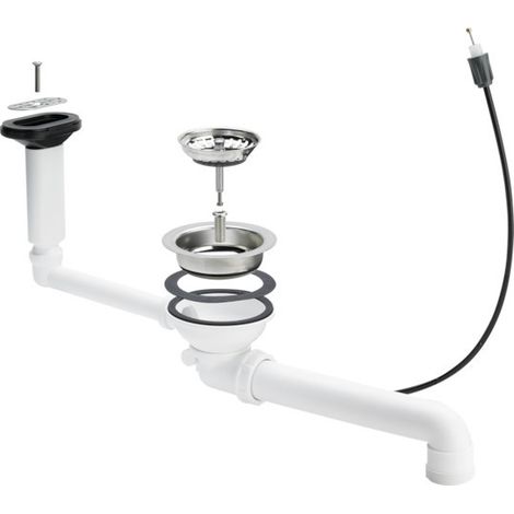 Viega Ablaufventilset 7139 163 in Kunststoff weiß (1/3)