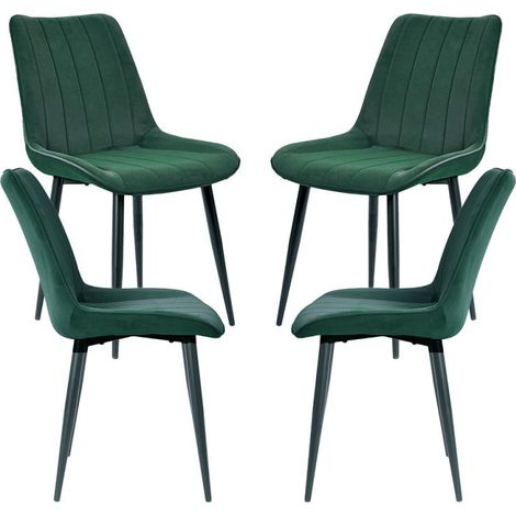Packs Sillas Comedor - Pack 4 Sillas Tigrys - Verde (1/5)
