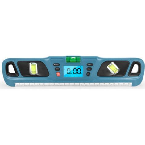 Digital Inclinometer Blue Digital Inclinometer Angle Ruler Level Multifunction Digital Angle Ruler (1/5)