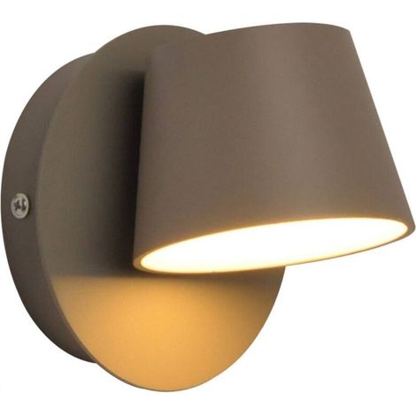 Applique murale LED 6W "Kop" - Gris - Applique murale LED 6W "Kop" - Gris - Applique murale LED 6W "Kop" - Gris (1/5)