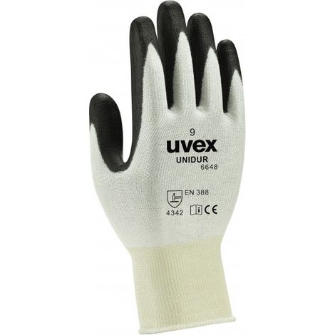 uvex Schutzhandschuh unidur 6648 schwarz Gr. 8 (1/2)