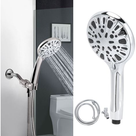G1/2 9-Düsen-Duschkopf, Hochdruck-Handbrause, Badaccessoire, Duschset (1/5)
