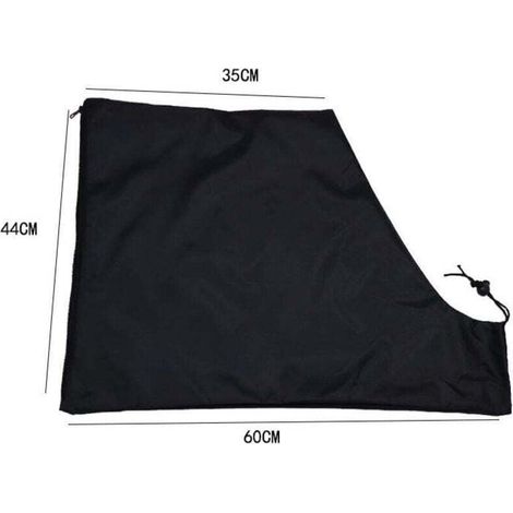 Noir Sac pour Aspirateur Souffleur Universel, Sac Aspirateur de Souffleur Feuilles, Sac Collecteur de Feuilles pour Souffleurs à Feuilles Ultra-souffleurs et Aspirateurs (1/3)