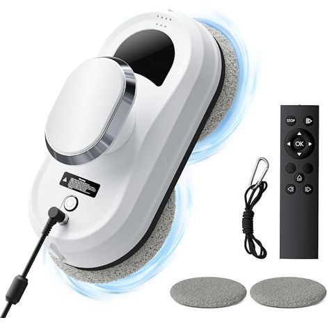 Electric Window Cleaner 3000PA 0.35m/min Window Cleaner Cleaning Window Cleaner Window Cleaning Window Washer Windows Glass Cleaning (1/4)