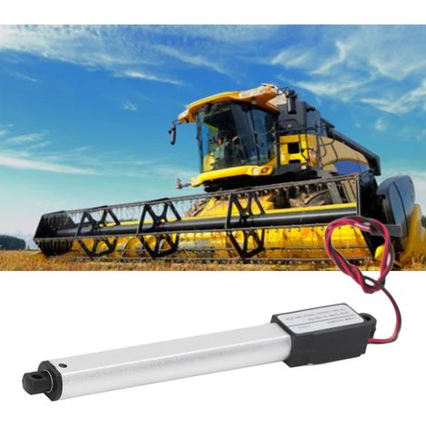 Actionneur Linéaire Électrique 12V Étanche Type Stylo pour Machines Agricoles et Médicales, Course 100mm