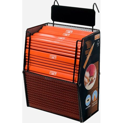 Crayon Bahco PENCIL-200-DISP 180 mm 200 des unités avec support