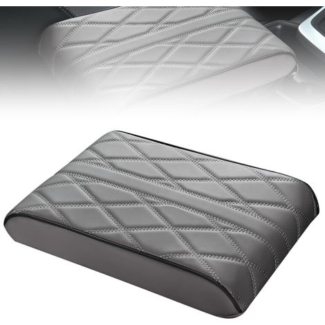 Coussin d’accoudoir pour voiture en cuir, housse de console centrale pour protection et confort de conduite