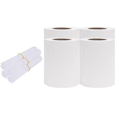 Maison Exclusive - Garten-Sichtschutz 4 Stk. PVC 35x0,19 m Weiß