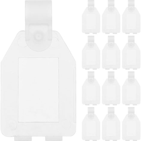 Stück Preisschild Halter aus Pp Vielseitig Einsetzbar mit