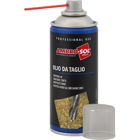 Bomboletta Olio da Taglio per Officina Spray 400ml Olio lubrificante professionale per il taglio di metalli protegge lame e tornio (1/5)
