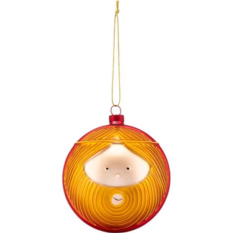 Alessi Palla per albero di Natale, Joseph, φ9cm, 1 pezzo (1/4)